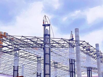 白云机场T3航站楼项目全面进入钢结构网架施工阶段